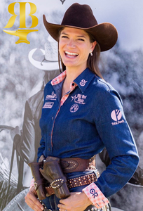 Rusty Brown Shines On Carrie Hirshberg - Cowgirl Magazine Article