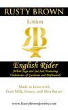 English Rider, Lotion - Rusty Brown